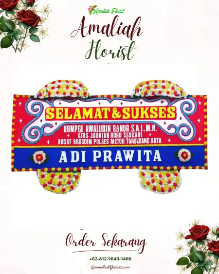 Papan Bunga Ucapan Selamat Ganung Kidul